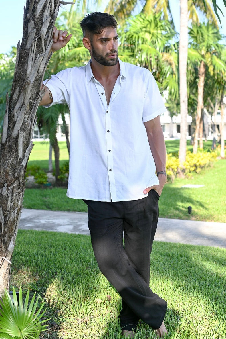 CLASSIC SHORT SLEEVE bamboo SHIRT