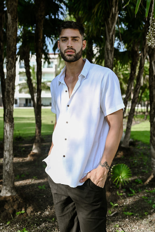 CLASSIC SHORT SLEEVE bamboo SHIRT