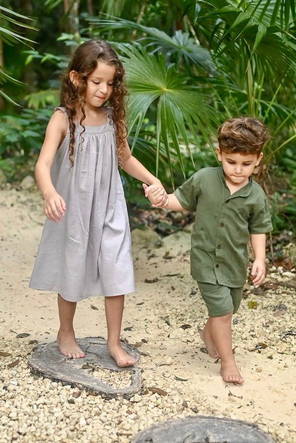 BALAM vestido de bambú para niñas